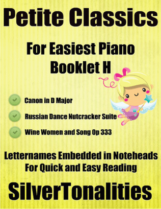 Book cover for Petite Classics for Easiest Piano Booklet H