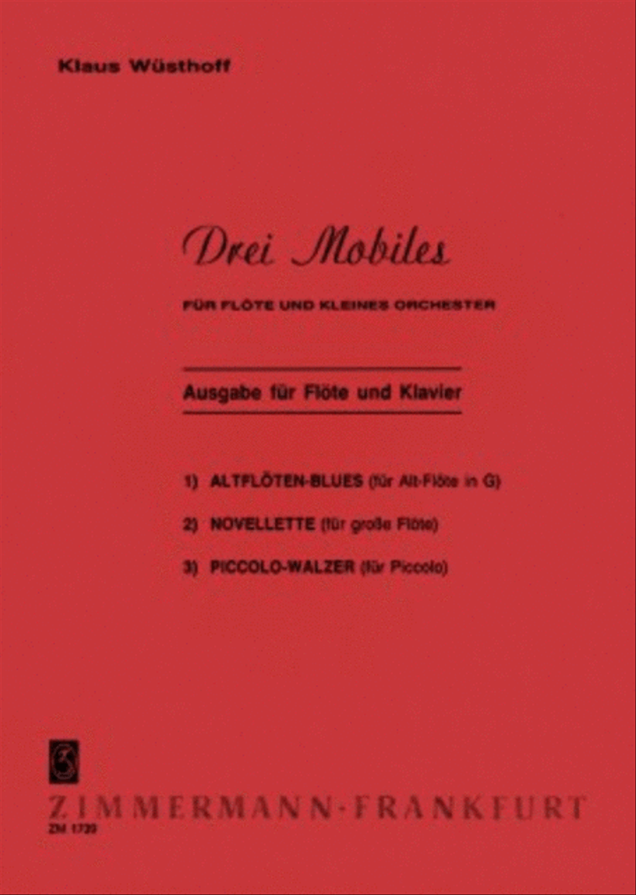 Three Mobiles Chamber Orchestra scores gallery preview page 1
