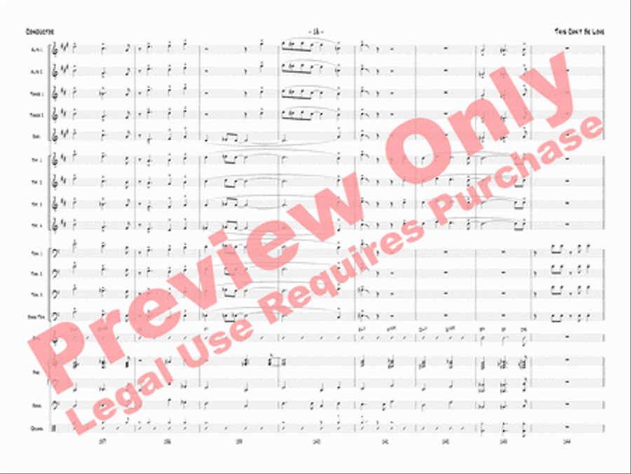 This Can't Be Love Jazz Ensemble scores gallery preview page 21