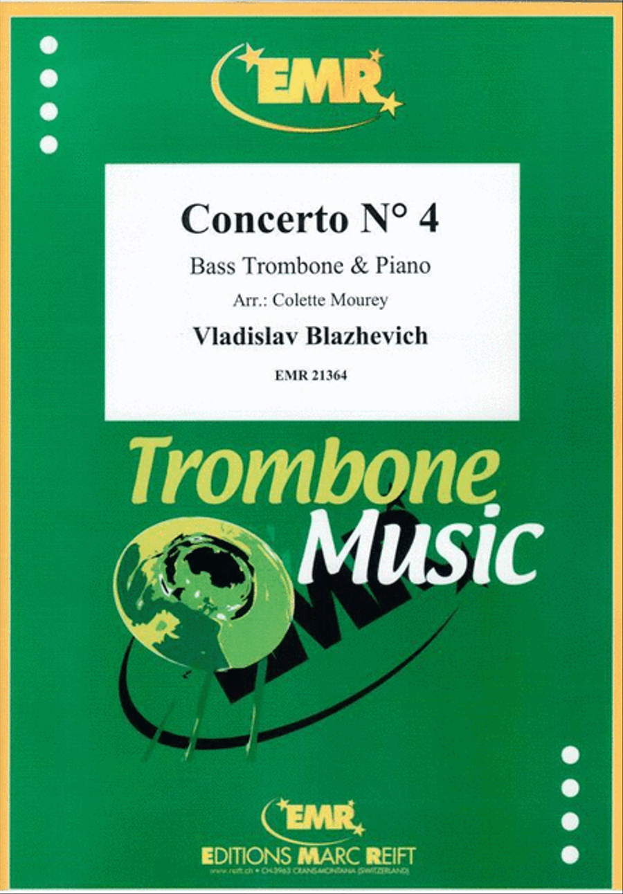 Concerto No. 4 Bass Trombone scores gallery preview page 1