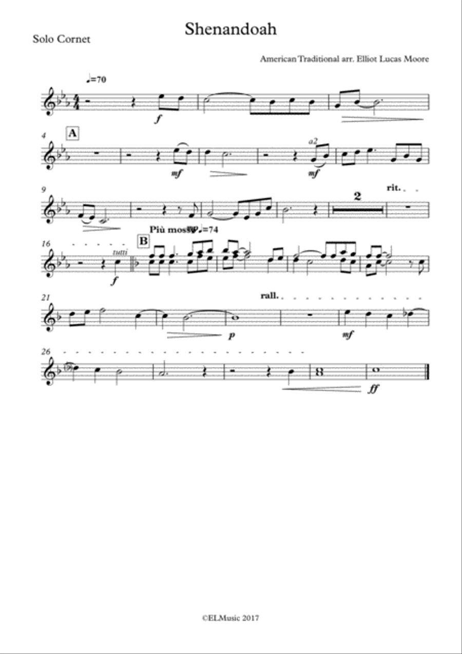 Shenandoah Brass Ensemble scores gallery preview page 6