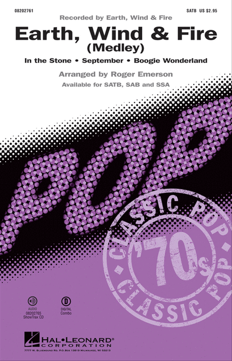 Earth, Wind & Fire 4-Part scores gallery preview page 1
