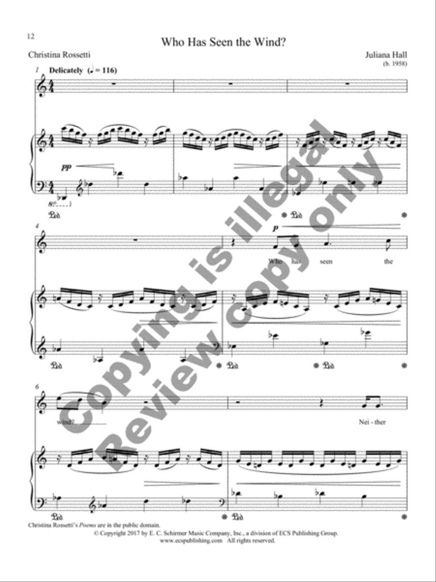 Christina's World Soprano Voice scores gallery preview page 28