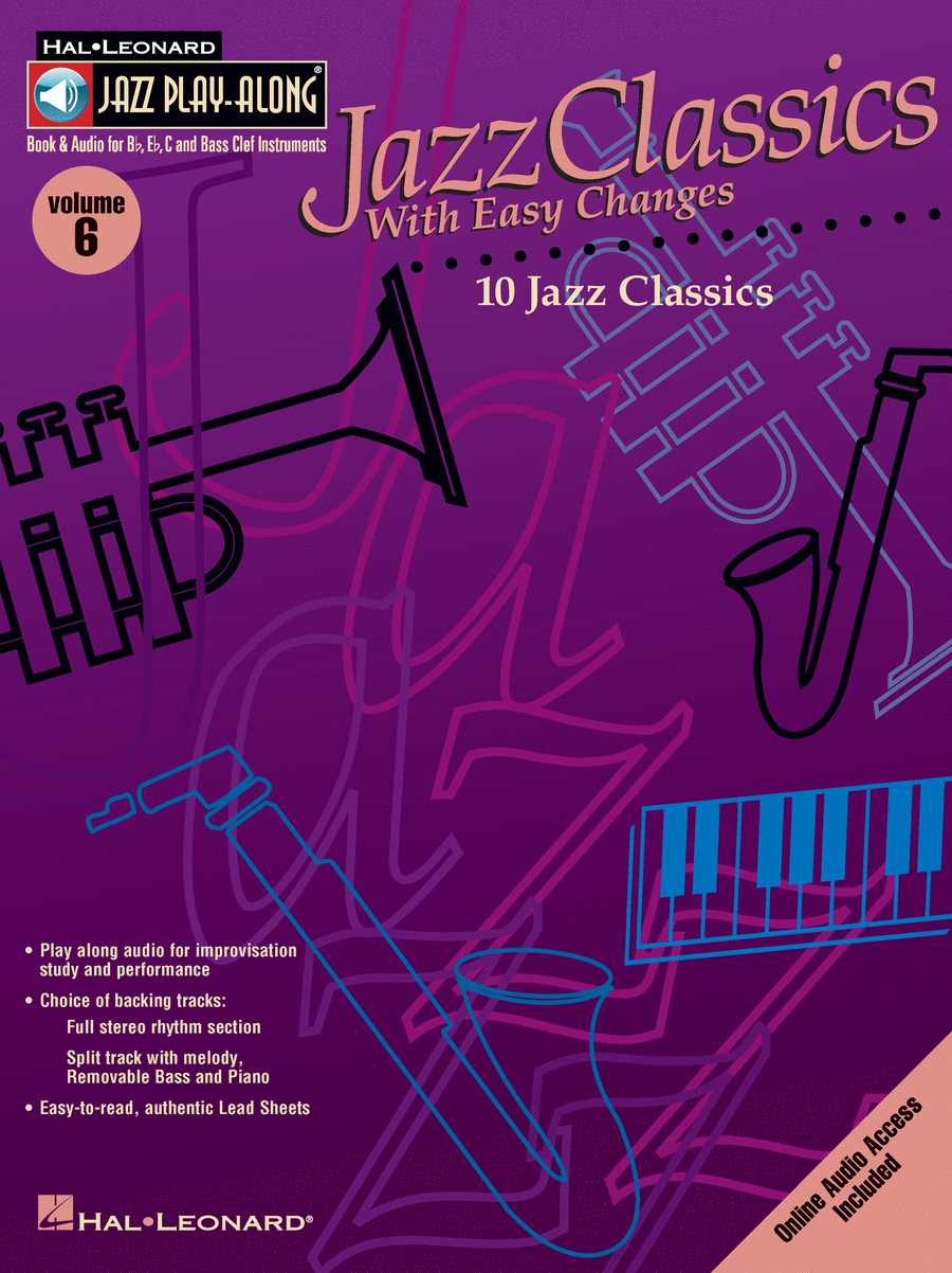 Vol. 6 - Jazz Classics with Easy Changes