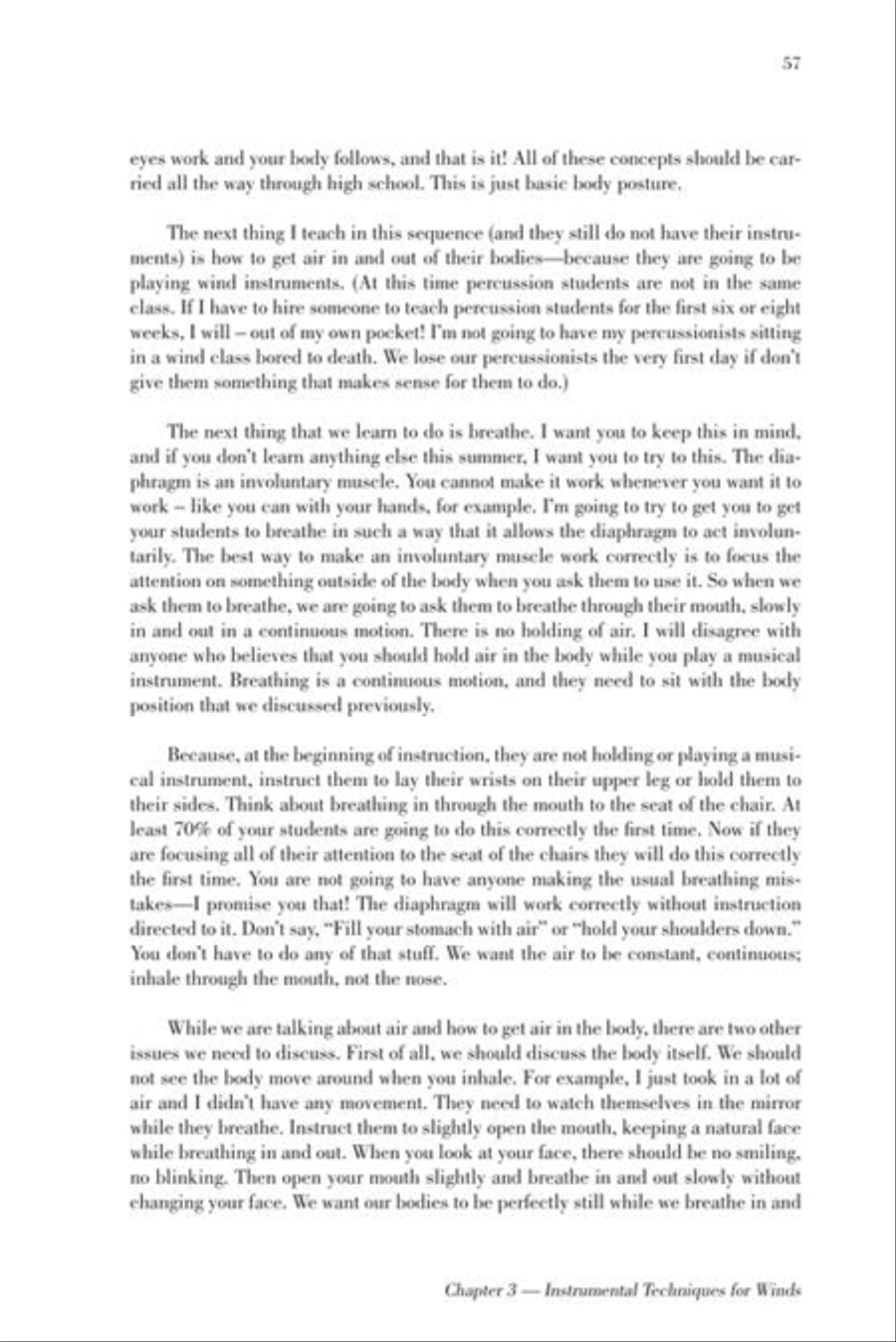 On Teaching Band: Notes from Eddie Green Concert Band scores gallery preview page 9