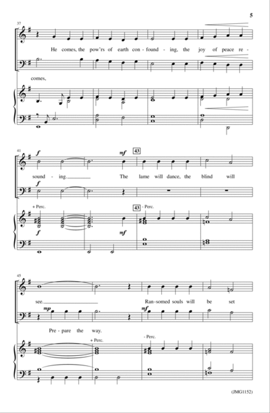Advent Echo Carol 3-Part scores gallery preview page 4