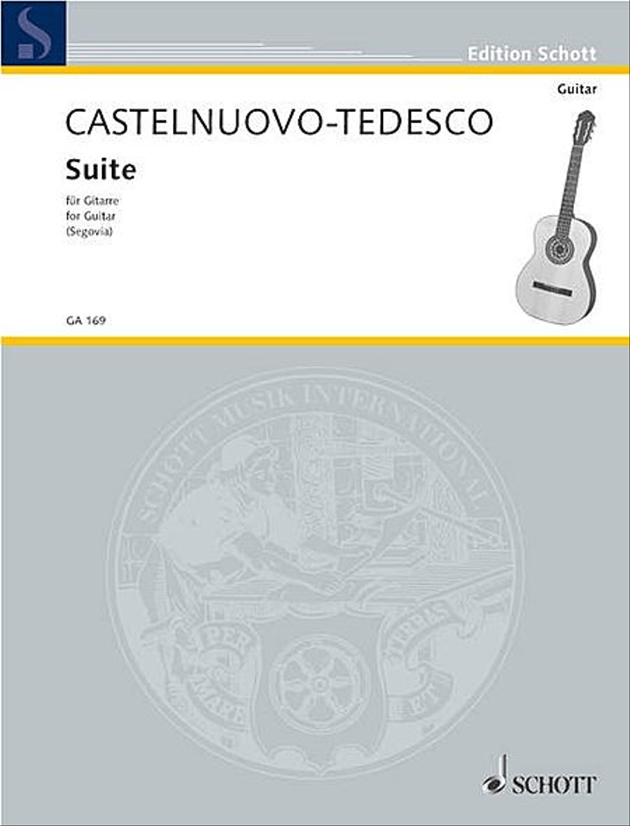 Suite in D Minor, Op. 133 (1947) Acoustic Guitar scores gallery preview page 1