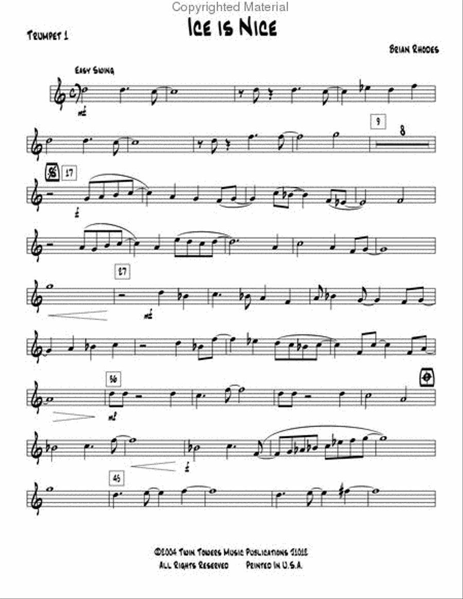 Ice is Nice Ice is Nice Jazz Ensemble scores gallery preview page 17
