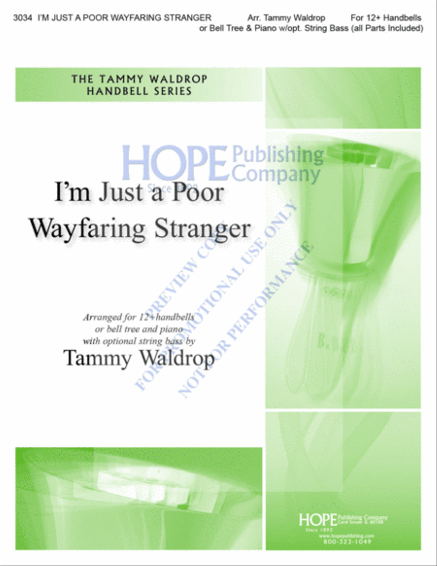 I'm Just a Poor Wayfaring Stranger Handbell Choir scores gallery preview page 2