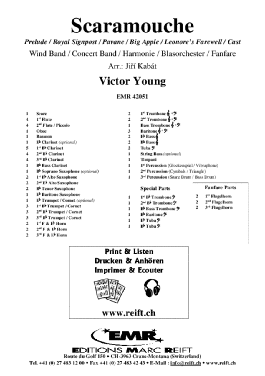 Scaramouche Scaramouche Concert Band scores gallery preview page 2