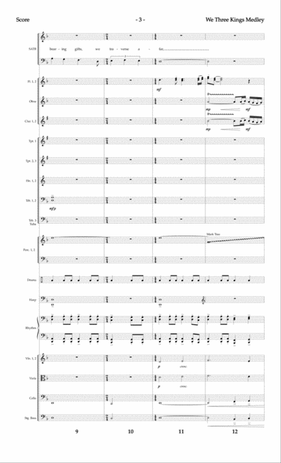Behold, a Savior! - CD with Printable Parts Choir scores gallery preview page 20