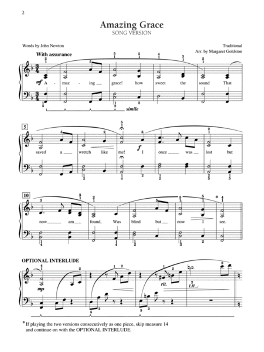 Sacred Songs & Solos, Book 1 Voice Solo scores gallery preview page 8