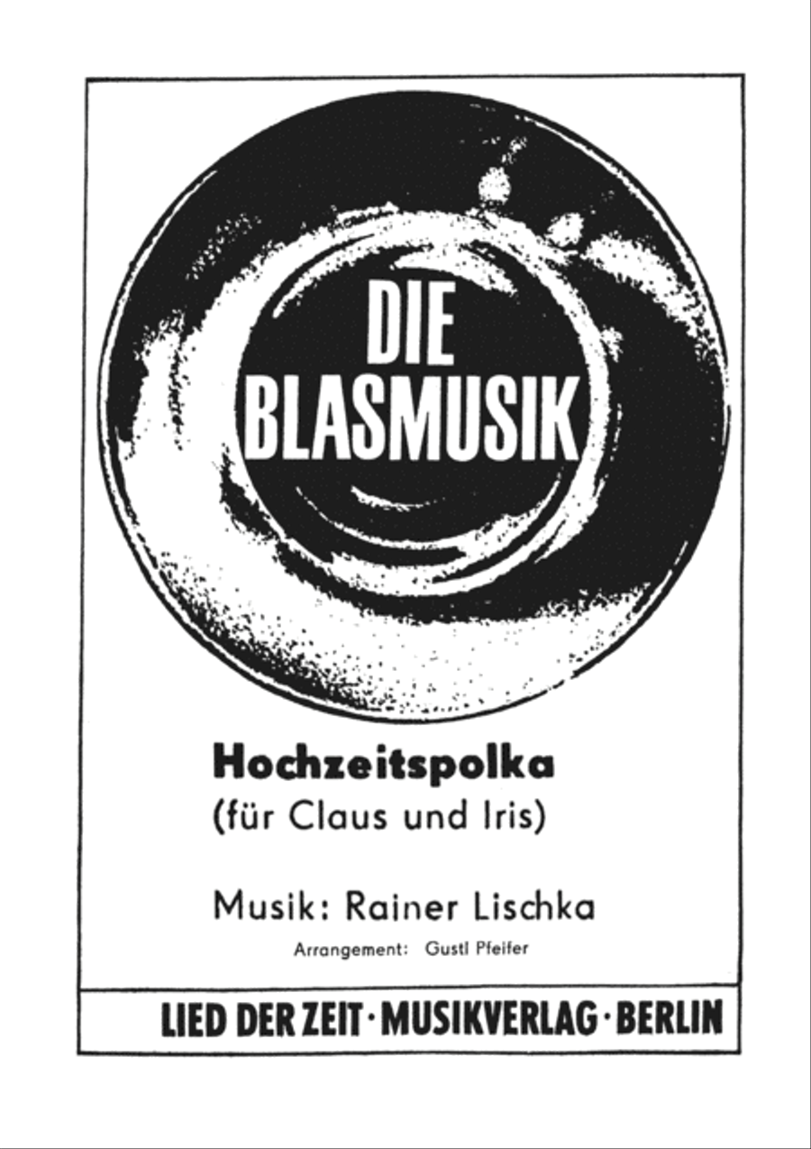 Hochzeitspolka B-Flat Clarinet scores gallery preview page 1