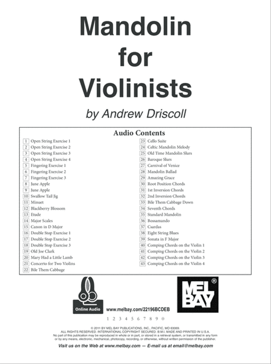 Mandolin for Violinists Violin Solo scores gallery preview page 2