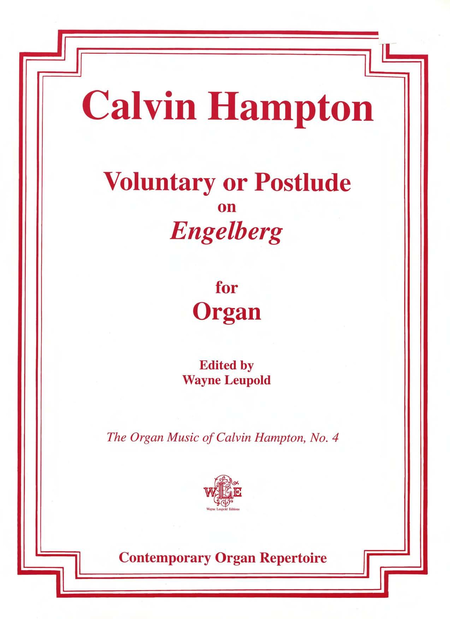 Voluntary or Postlude on Engelberg