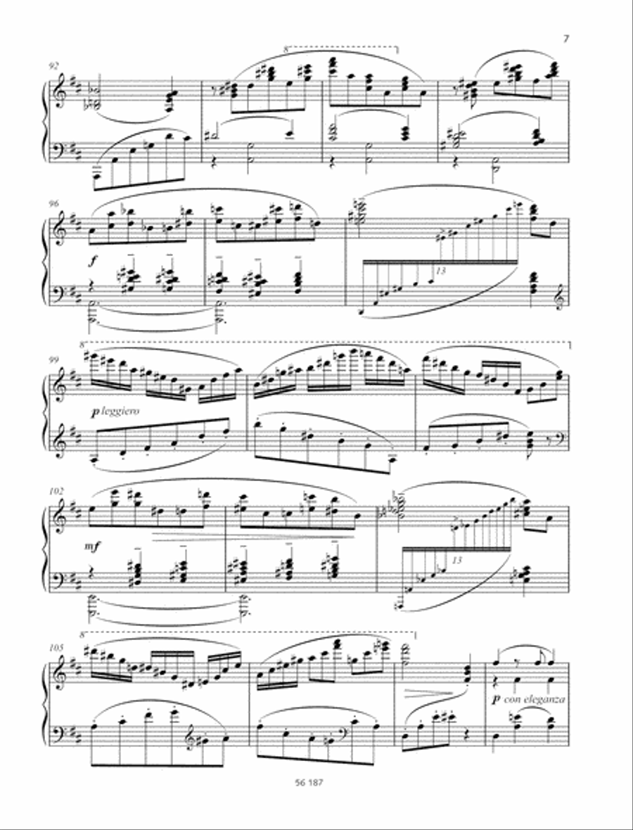 Valse-Fantasie Valse-Fantasie Piano Solo scores gallery preview page 4