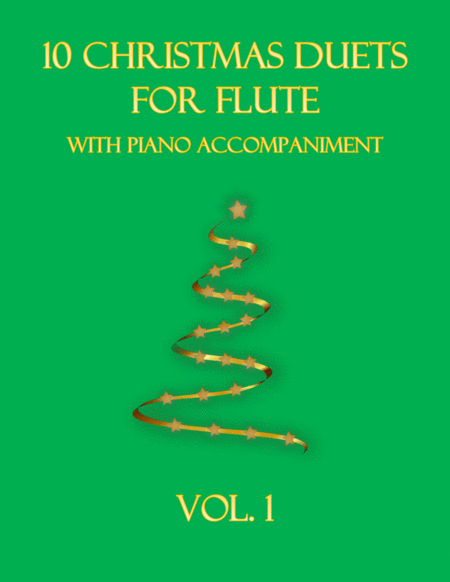 10 Christmas Duets for Flute with piano accompaniment vol. 1 image number null