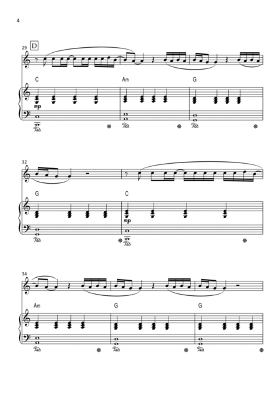 Sign Of The Times Sign Of The Times Flute Solo scores gallery preview page 4