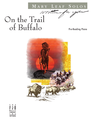 Book cover for On the Trail of Buffalo