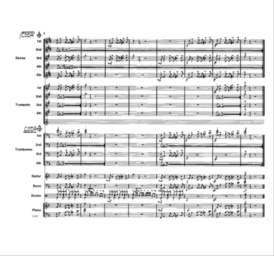 Brother Timothy Jazz Ensemble scores gallery preview page 9