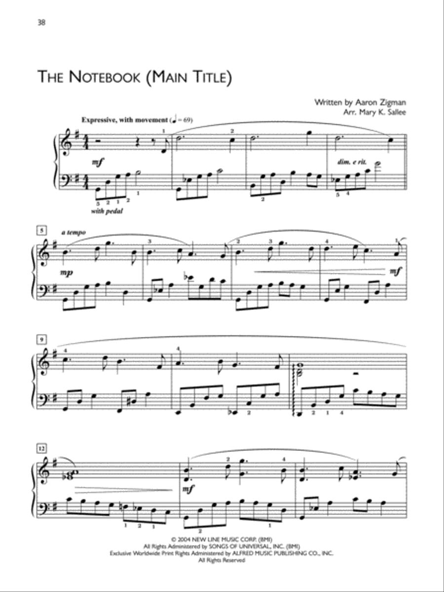 Popular Performer -- 2000s Piano Solo scores gallery preview page 5