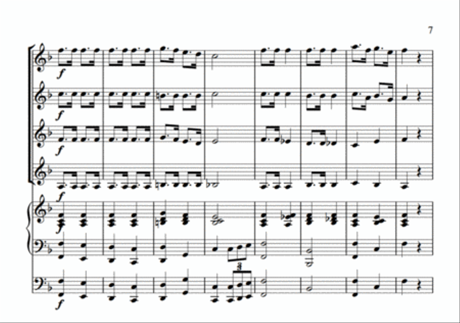 A Small World Medley Set of Parts scores gallery preview page 7