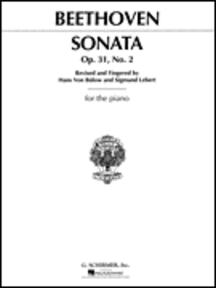Book cover for Sonata in D Minor, Op. 31, No. 2