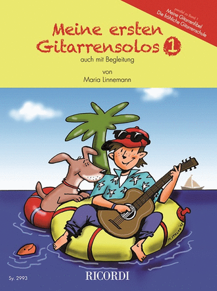 Book cover for Meine Ersten Gitarrensolos 1