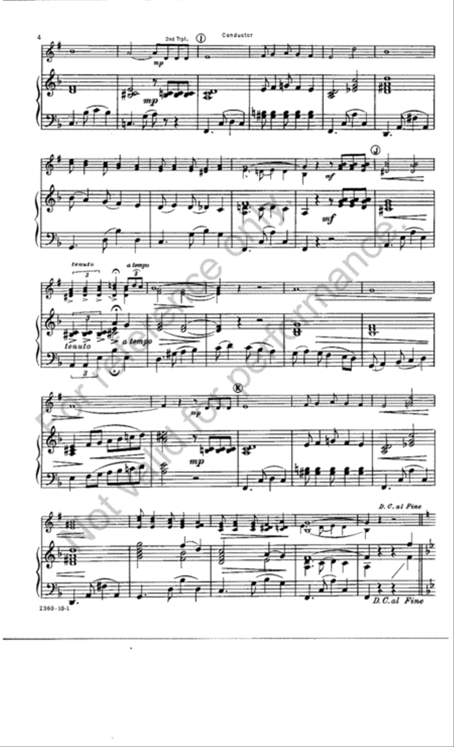 Anita Trumpet scores gallery preview page 5