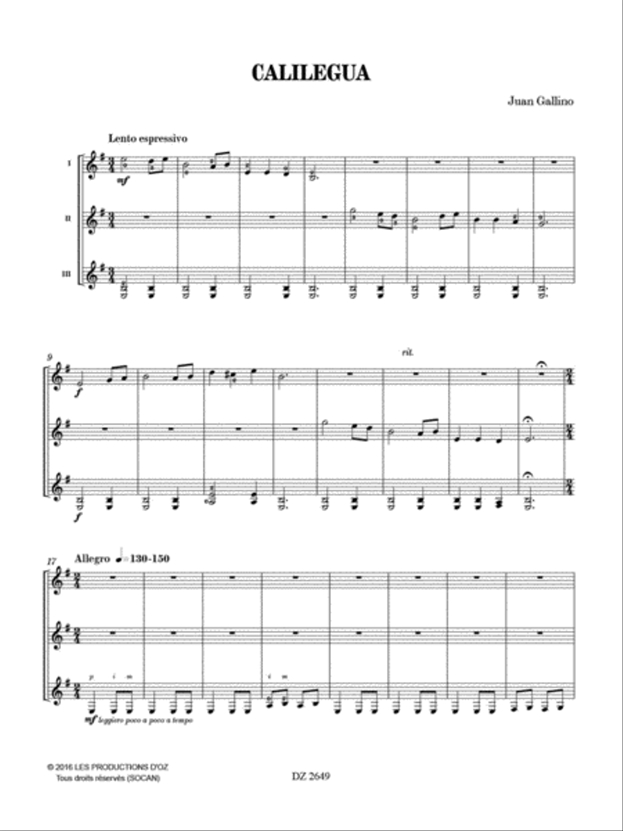 Études nos 1-2 Classical Guitar scores gallery preview page 2