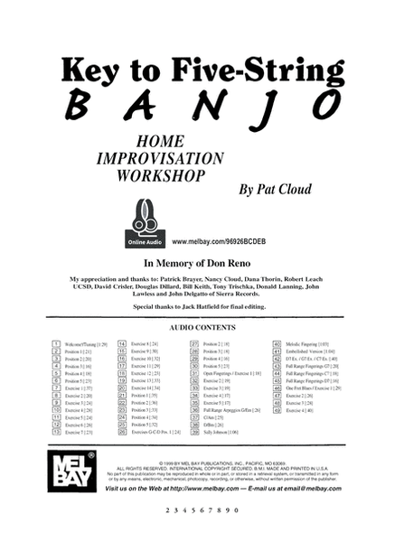 Key to Five-String Banjo image number null