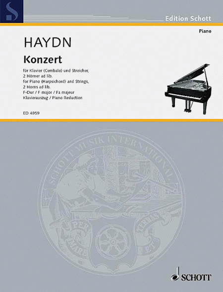 Franz Joseph Haydn: Piano Concerto F Major