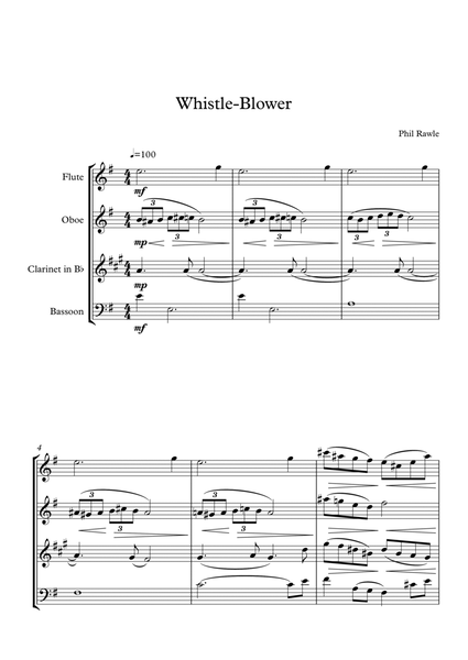 Whistle - Blower - Wind Quartet image number null