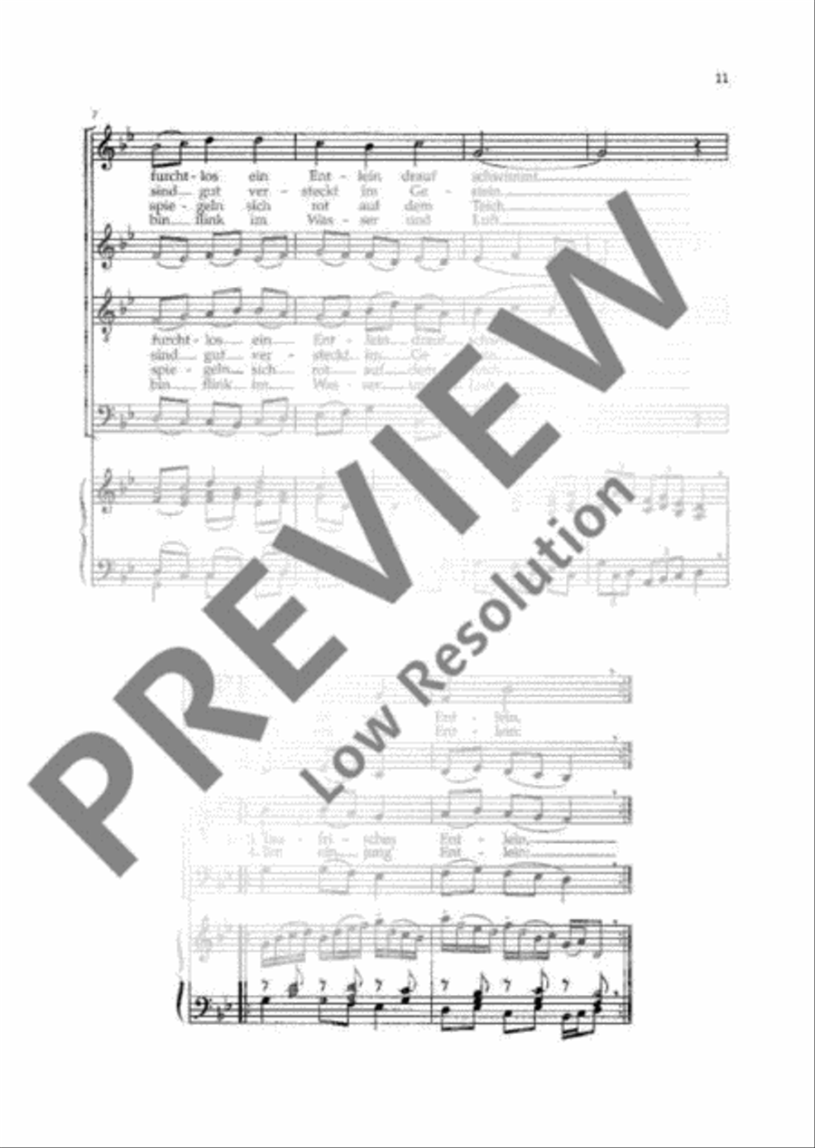 Five Baltic folk songs 4-Part scores gallery preview page 12