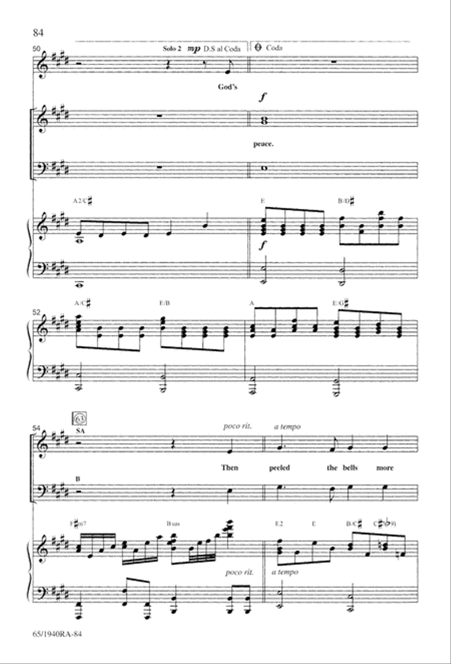 We Will Know Peace 3-Part scores gallery preview page 86
