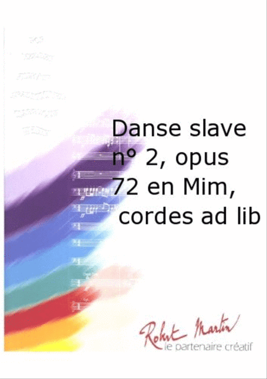 Danse Slave No. 2, Opus 72 En Mim, Cordes Ad Lib Concert Band scores gallery preview page 2