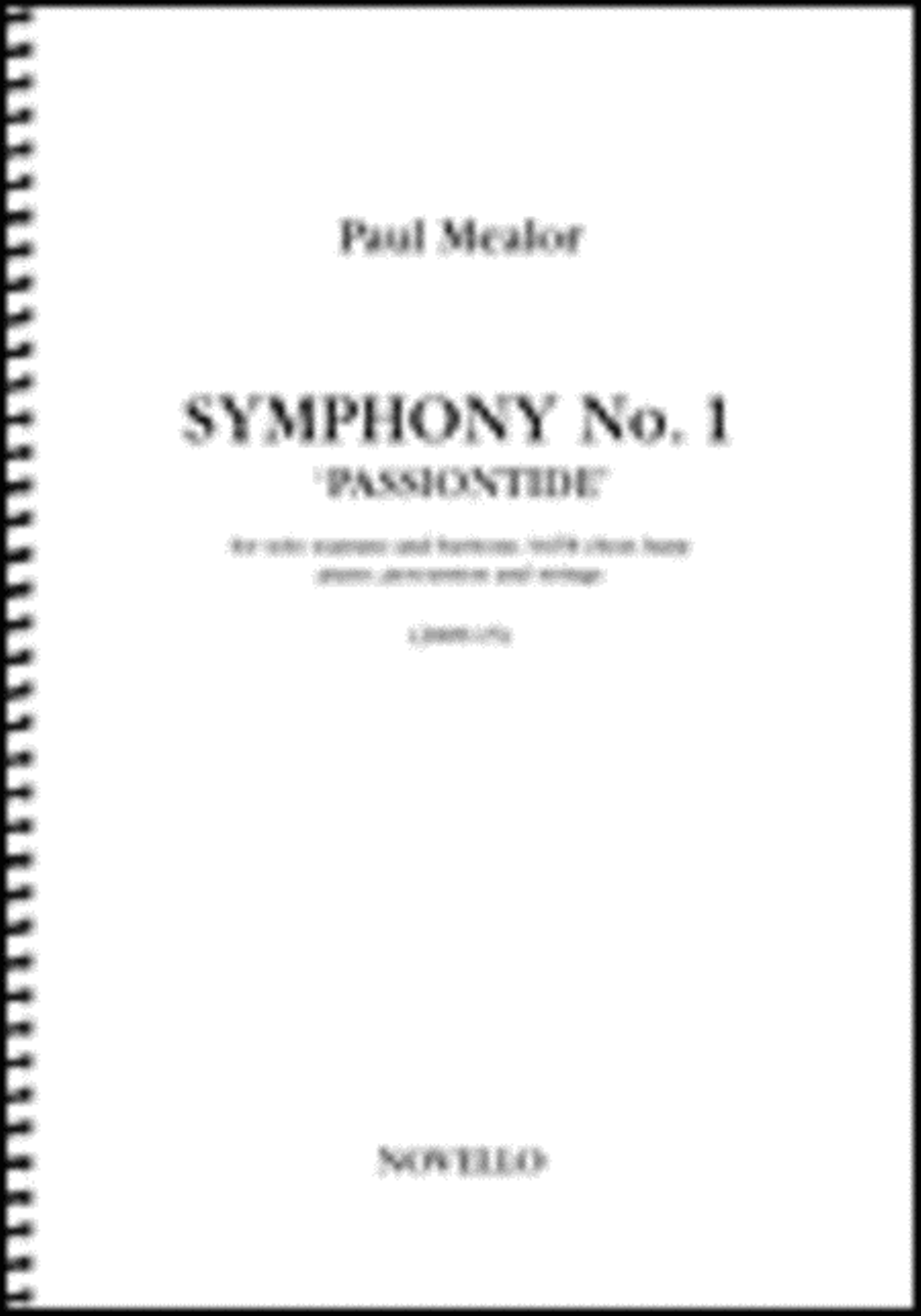Symphony No. 1 'Passiontide' Choir scores gallery preview page 1