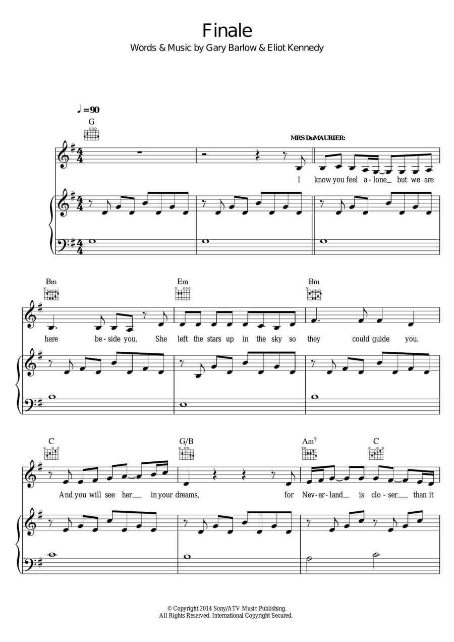Finale (All That Matters) (from 'Finding Neverland')
