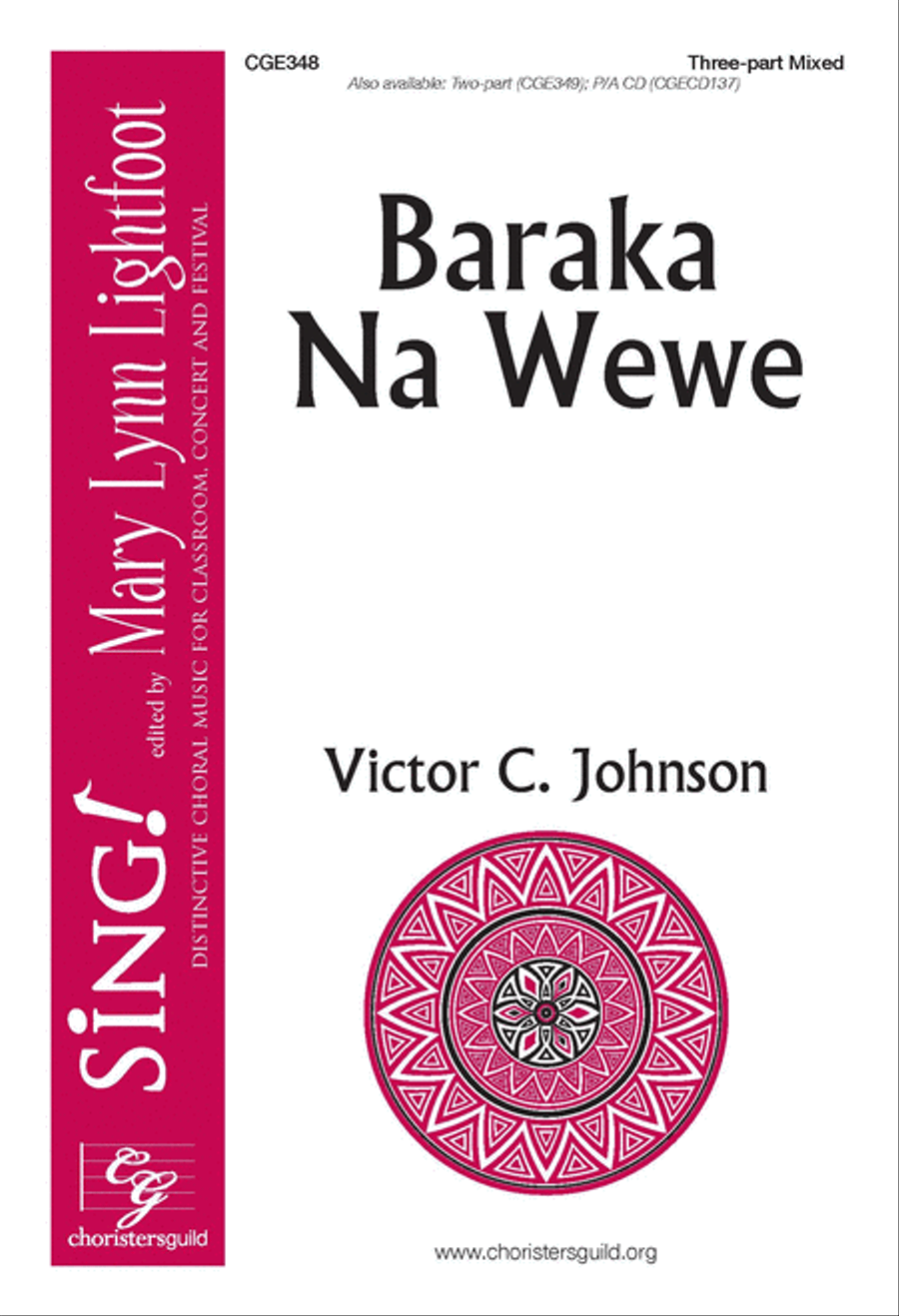 Baraka Na Wewe (Three-part Mixed) 3-Part scores gallery preview page 1