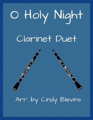 O Holy Night, for Clarinet Duet