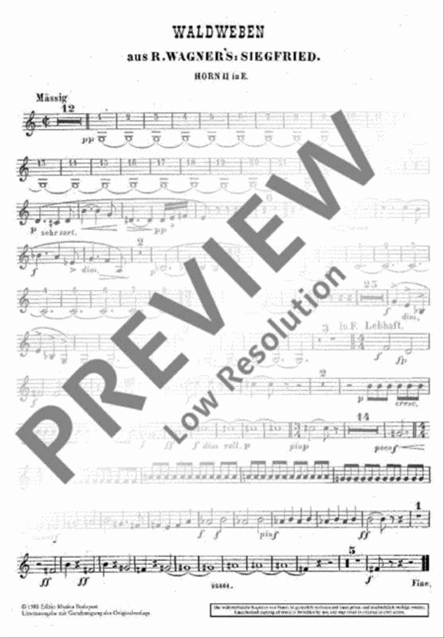 Siegfried Orchestra scores gallery preview page 13