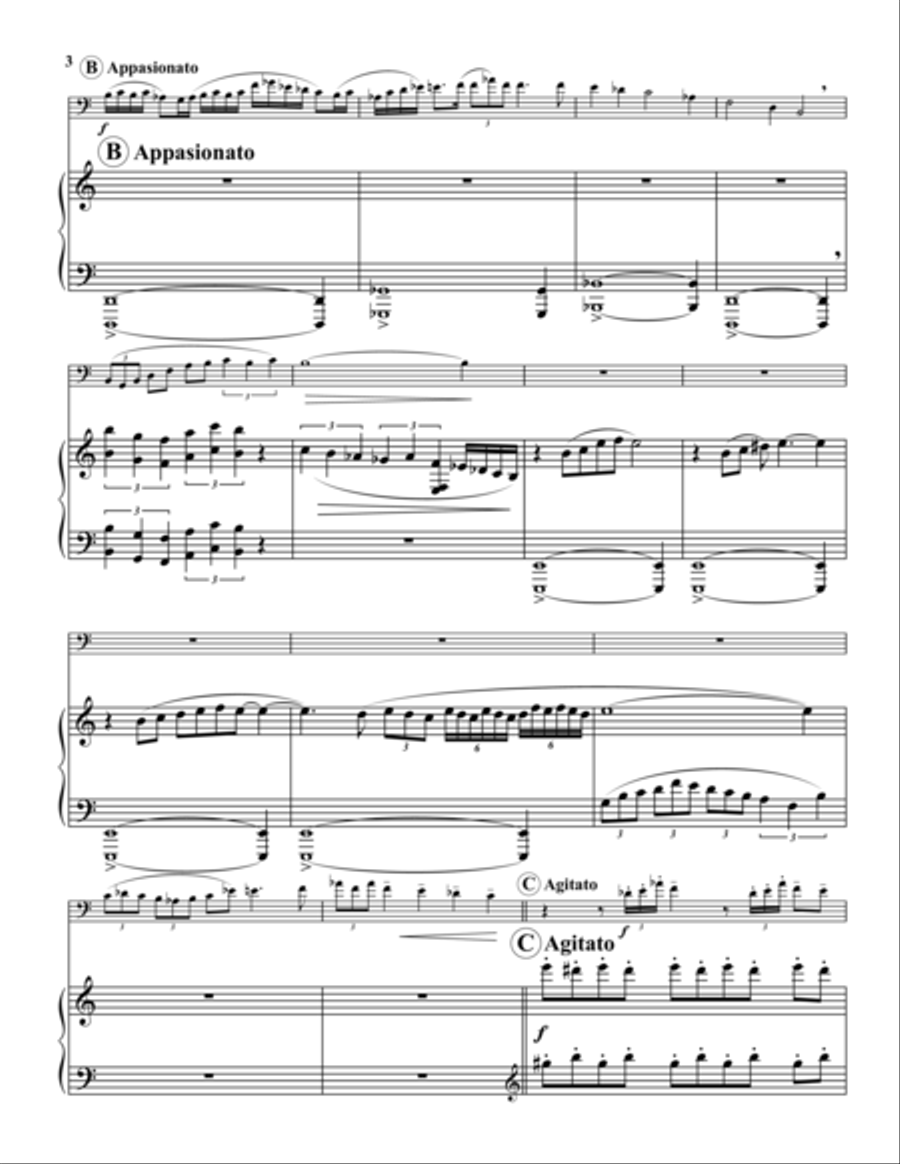 To Speak - To Dance - To Dream - To Live! Euphonium scores gallery preview page 4