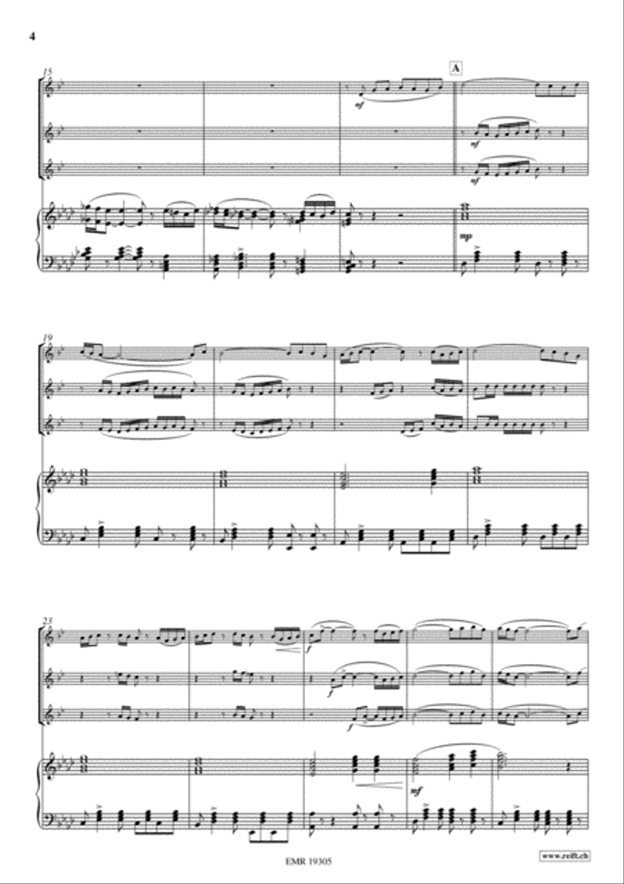 Flamme & Co Flamme & Co Trumpet Trio scores gallery preview page 5