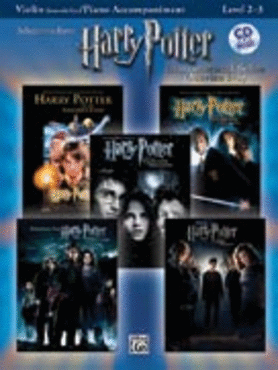 Harry Potter Instr Solos Movies 1-5 Book/CD Violin