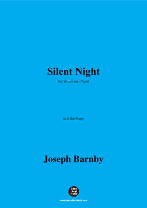 Barnby-Silent Night,in D flat Major