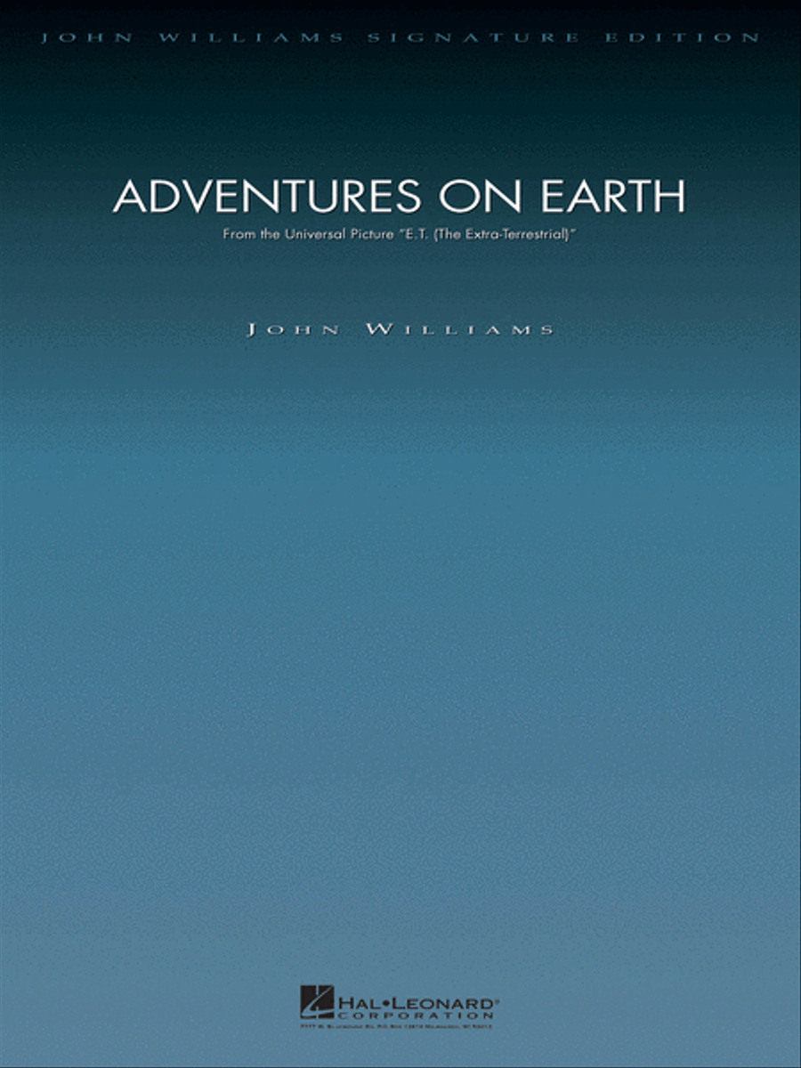 Book cover for Adventures on Earth (from E.T.: The Extra-Terrestrial)