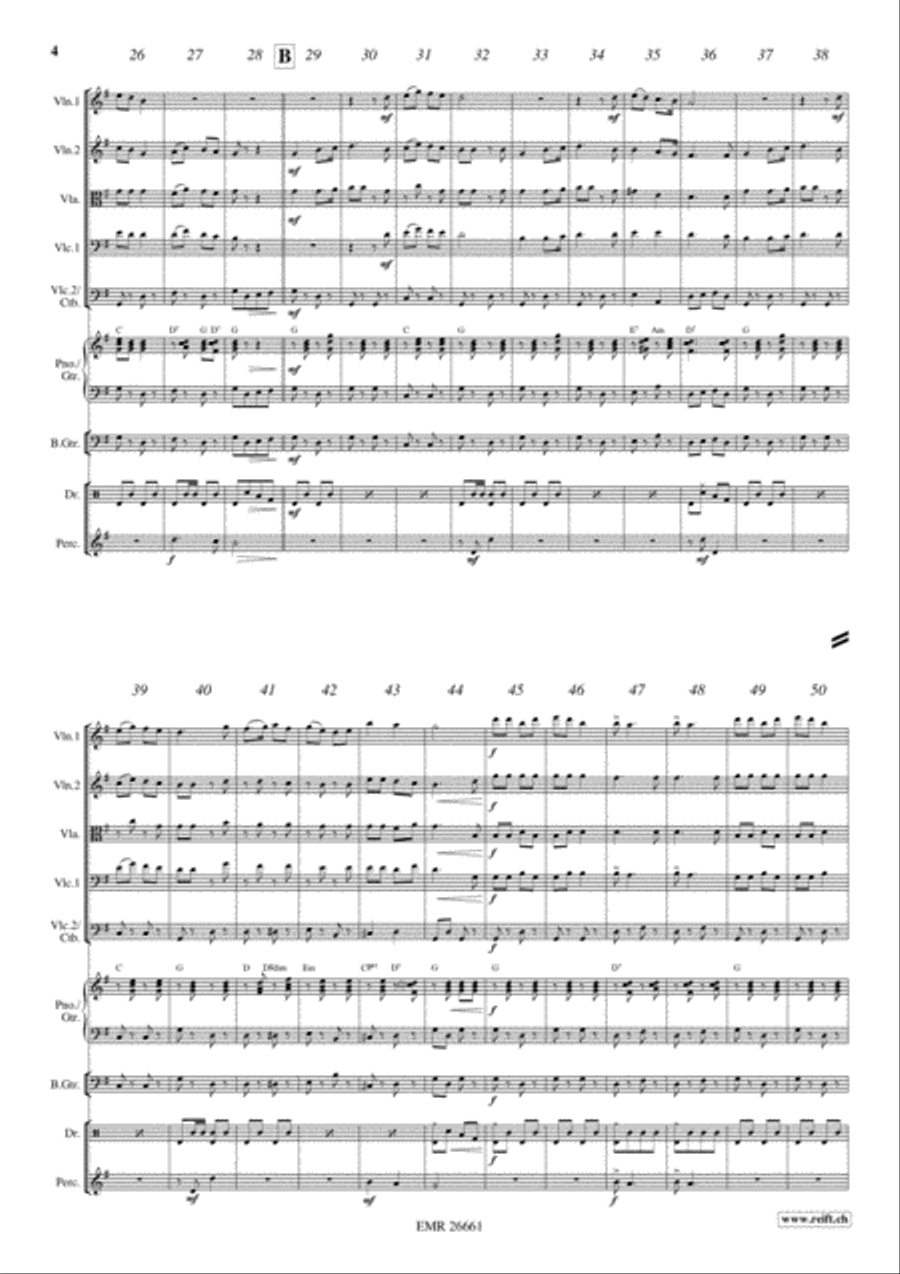 Cowboy Country String Orchestra scores gallery preview page 4