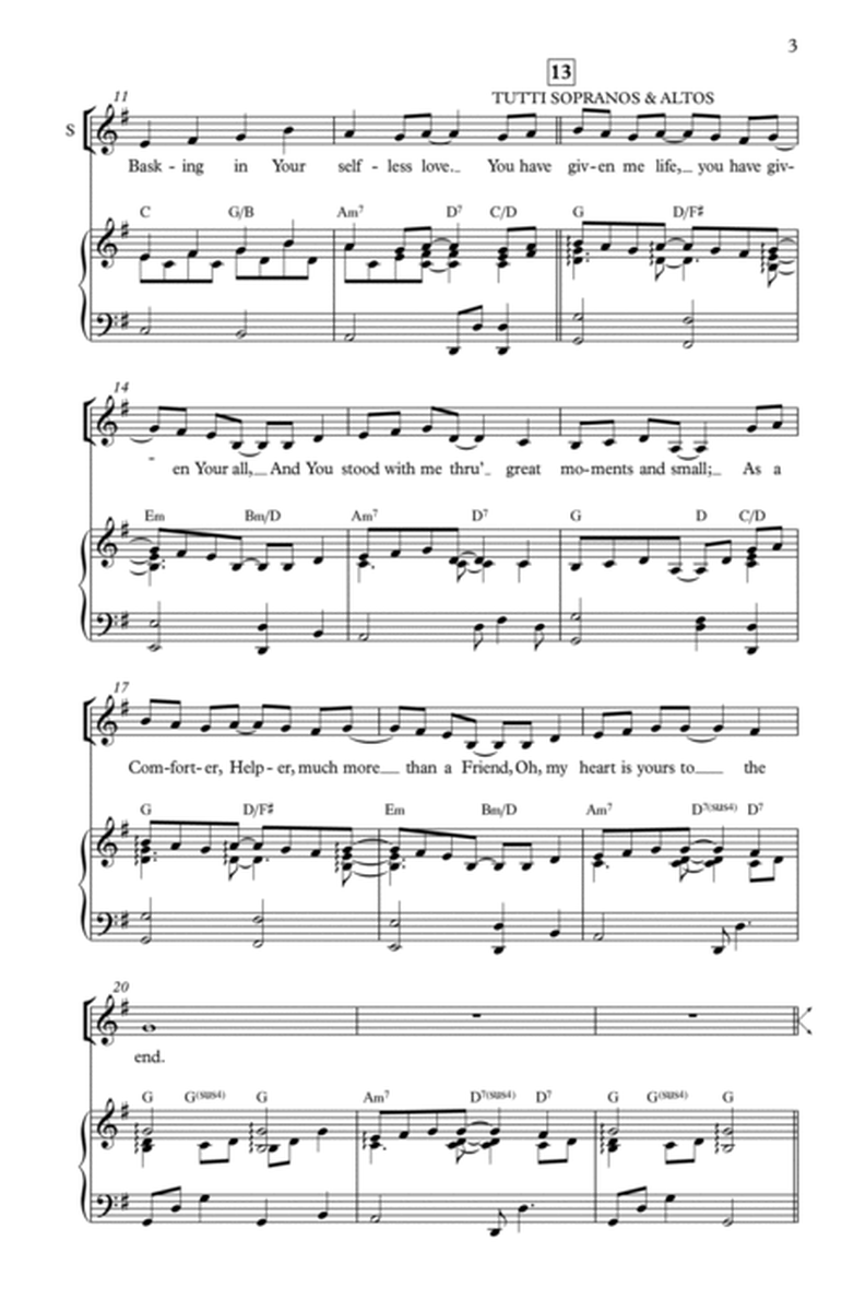 Star’s Song For Jesus – SATB (or Solo) and Piano image number null