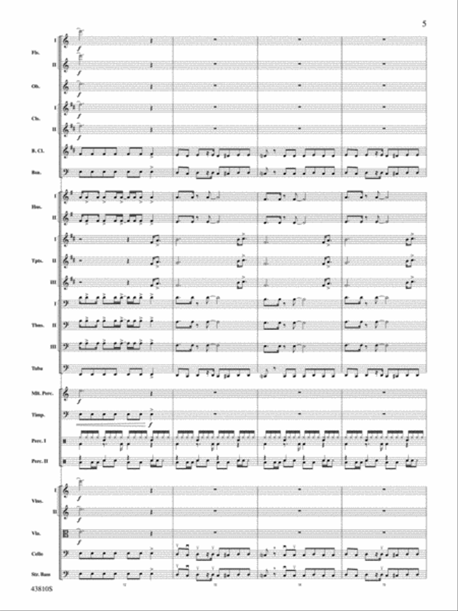 Rocky Broadway: Score Full Orchestra scores gallery preview page 5