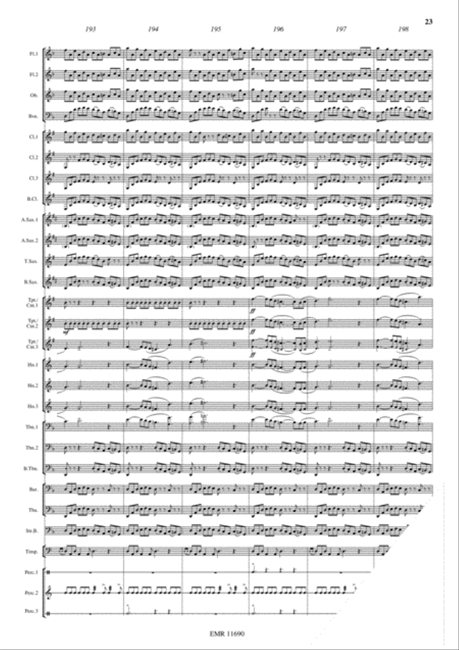 Little Tom Thumb Concert Band scores gallery preview page 24